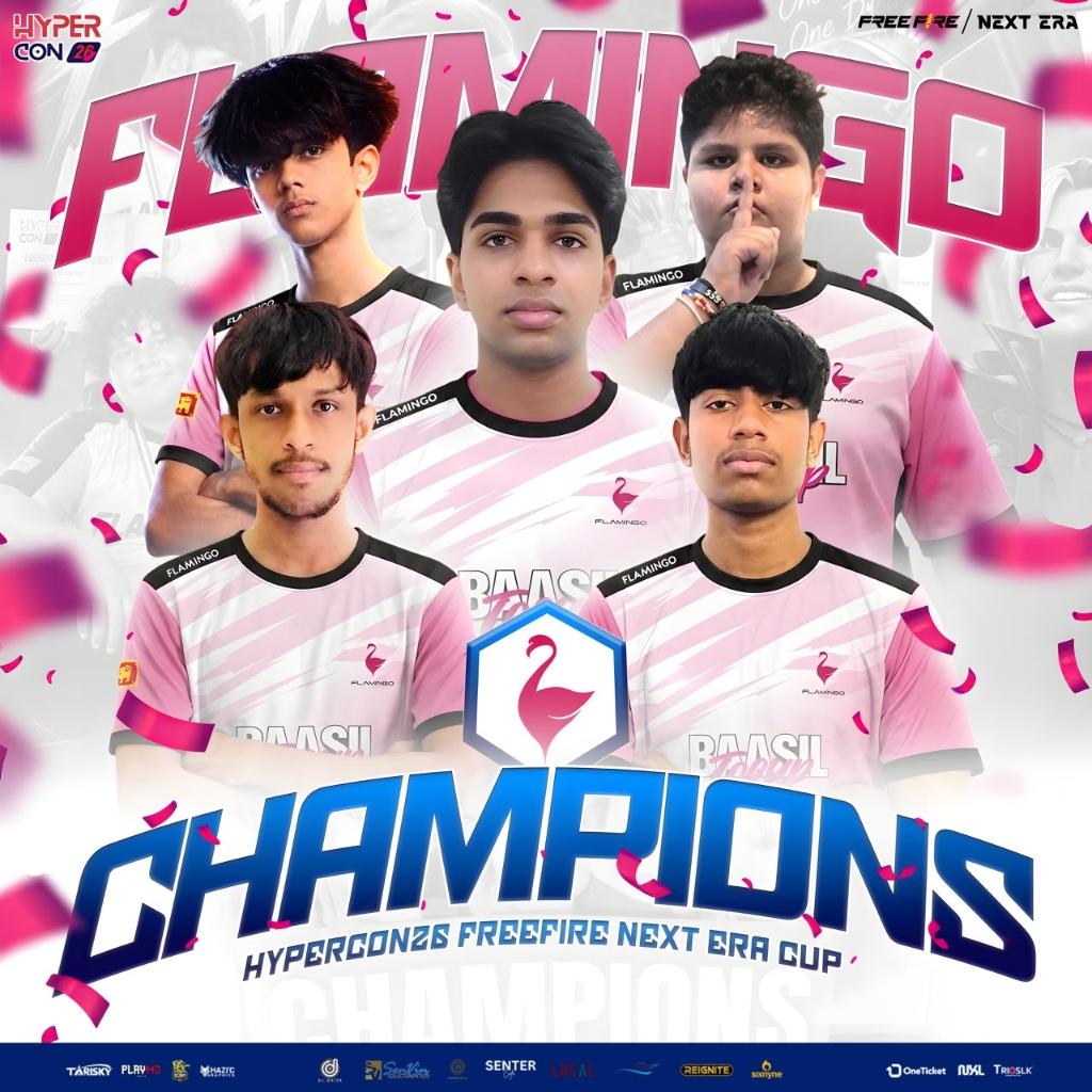 HyperCon 26 Free Fire Next Era Cup Champions — FLAMINGO