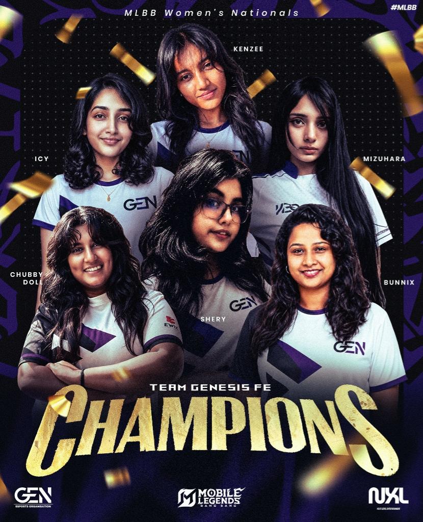 Team Genesis FE โ MLBB Women's Nationals & HyperCon Champions